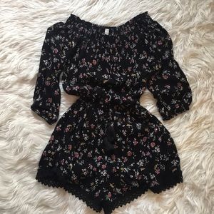 Flower romper